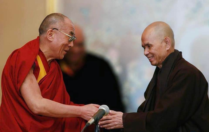 Lời chia buồn về sự viên tịch của Thiền sư Thích Nhất Hạnh của Đức Đạt Lai Lạt Ma